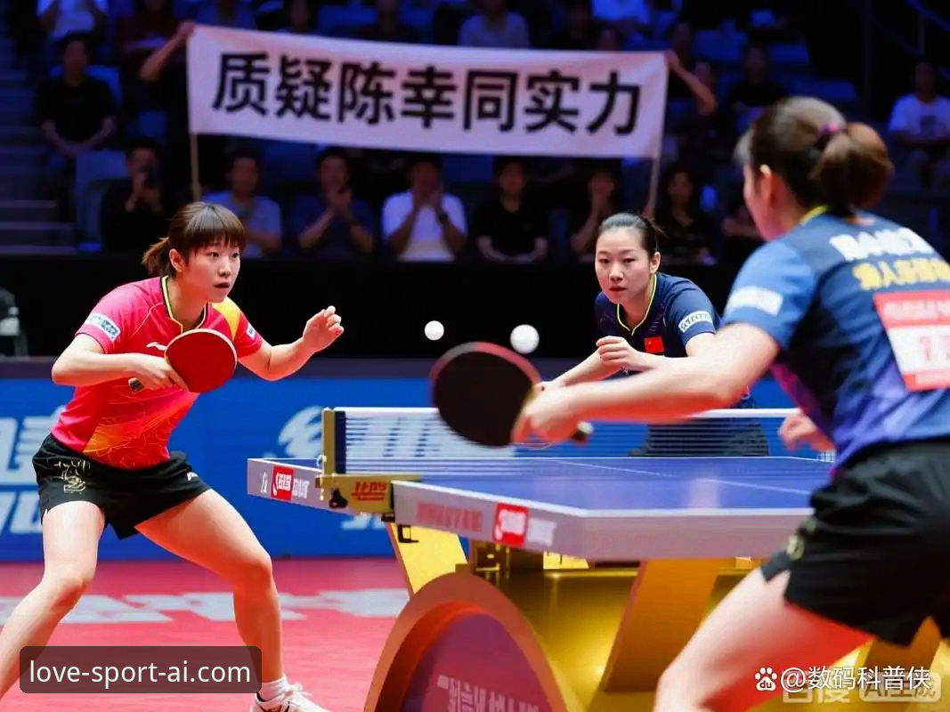 中国女乒世乒赛零封台北队——陈幸同首秀防守战术深度解析